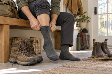 Boot socks for work, hiking, and cold weather