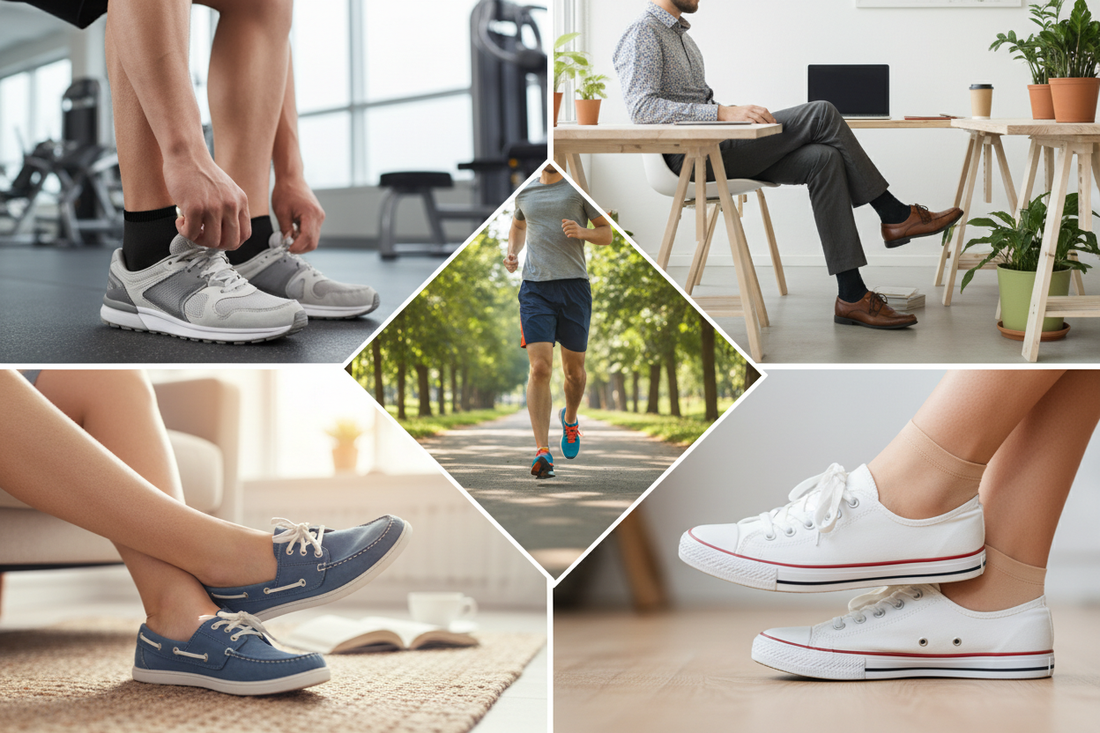 No-Show Socks in Daily Life