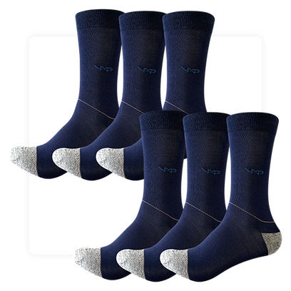 MP Magic Classic Crew Antibacterial Socks (6 pairs, 20% off)